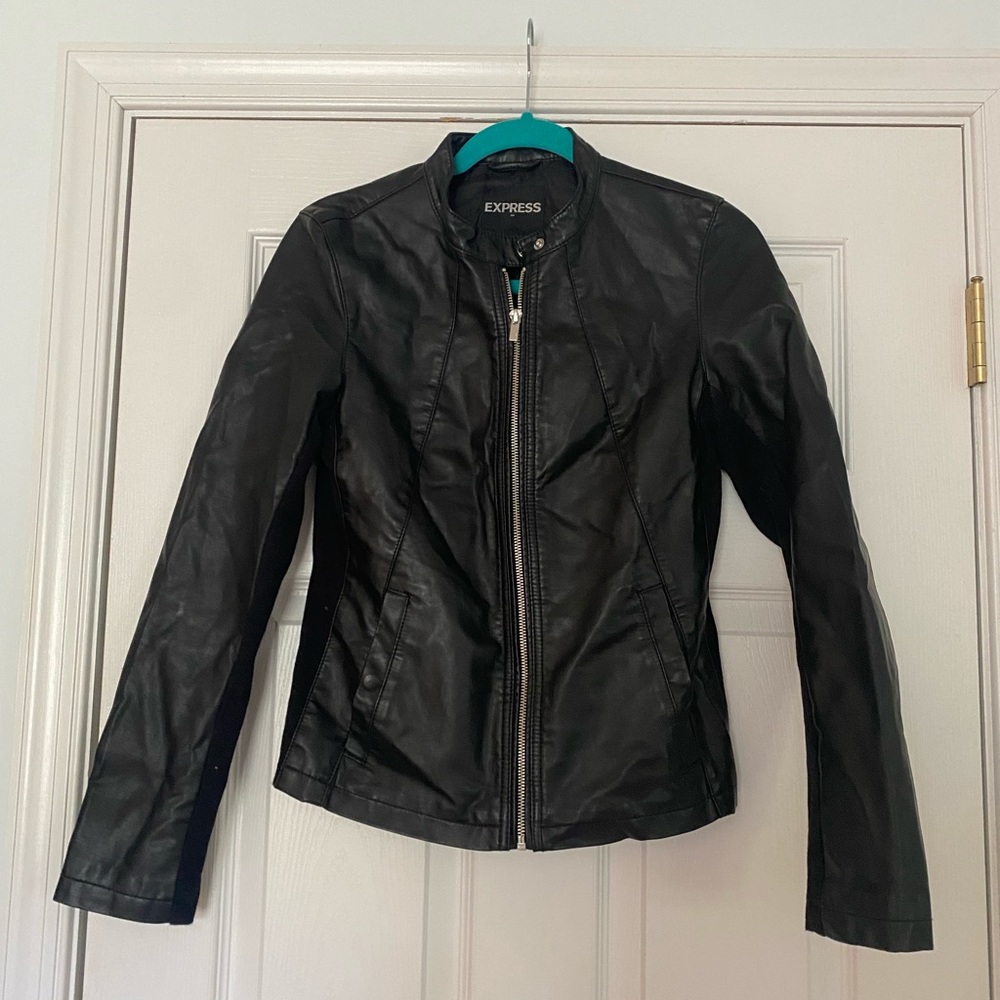 EXPRESS womens leather jacket